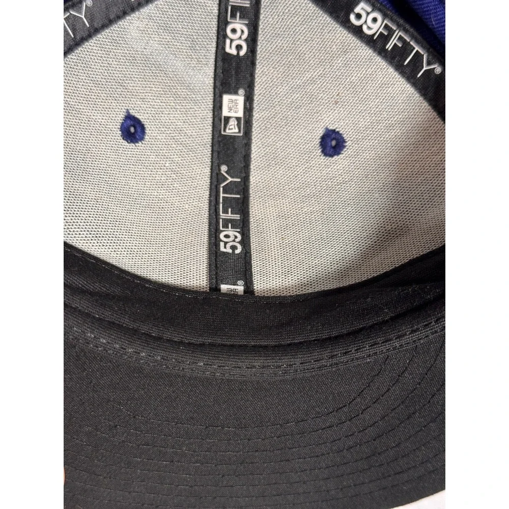 New Era 59FIFTY Los Angeles Dodgers MLB Official On-Field Fitted Hat Blue
